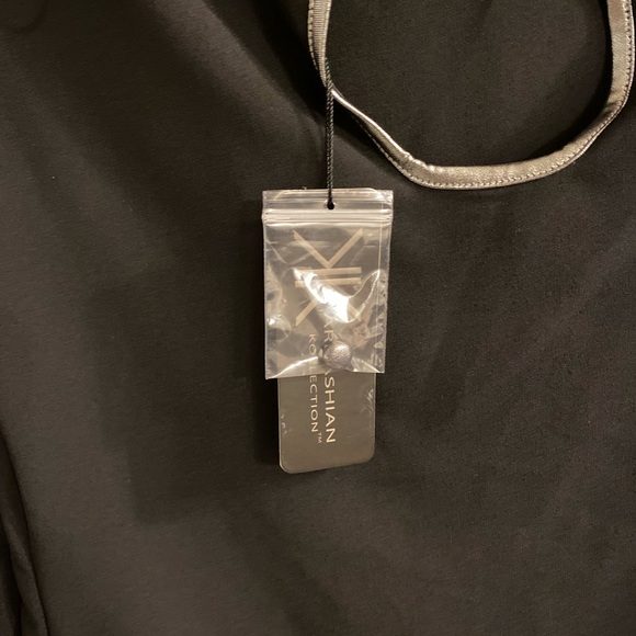 Kardashian Kollection Black long sleeved tunic - Picture 5 of 5